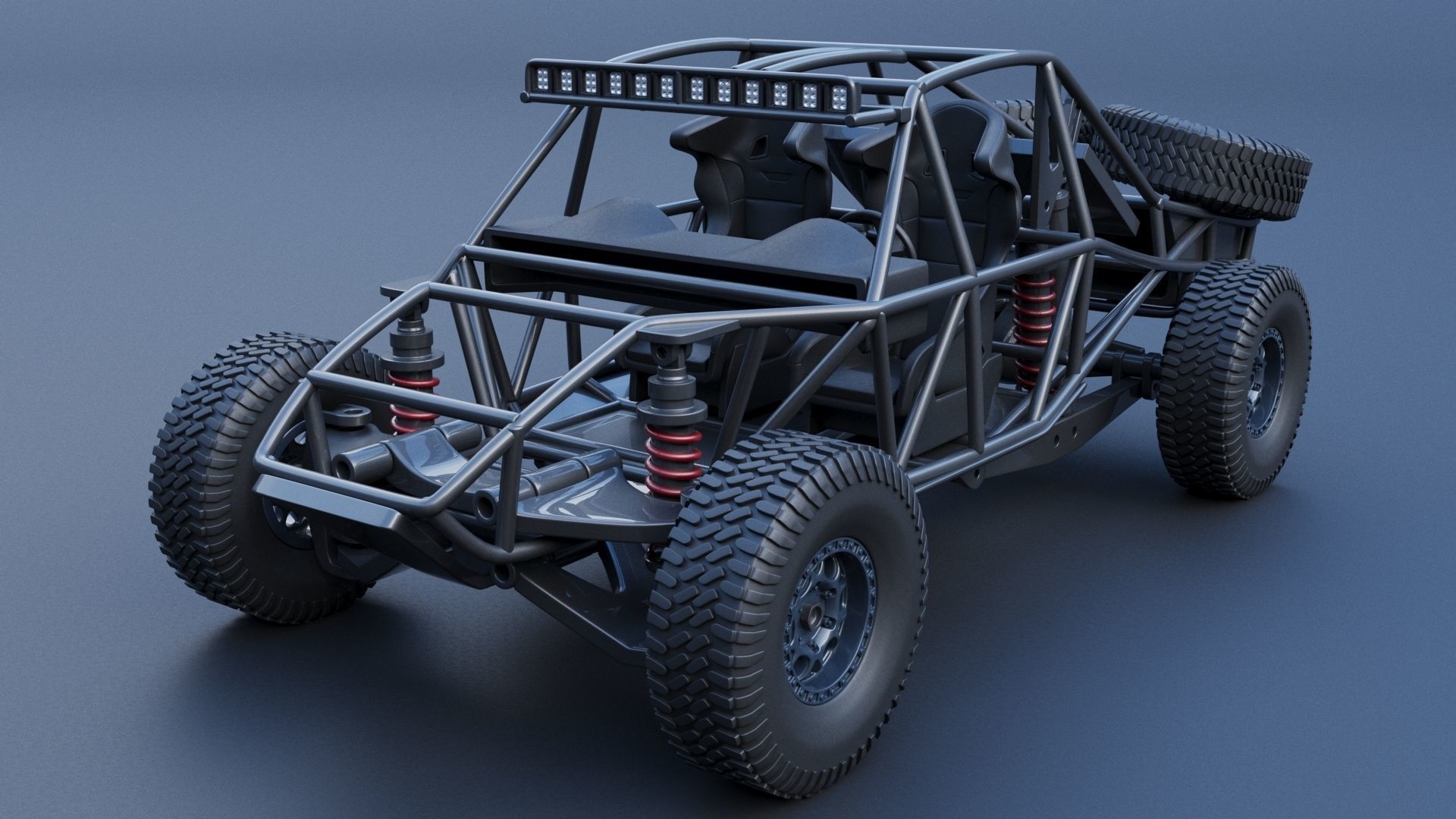 Hoonigan Trophy Truck 3D print model_11