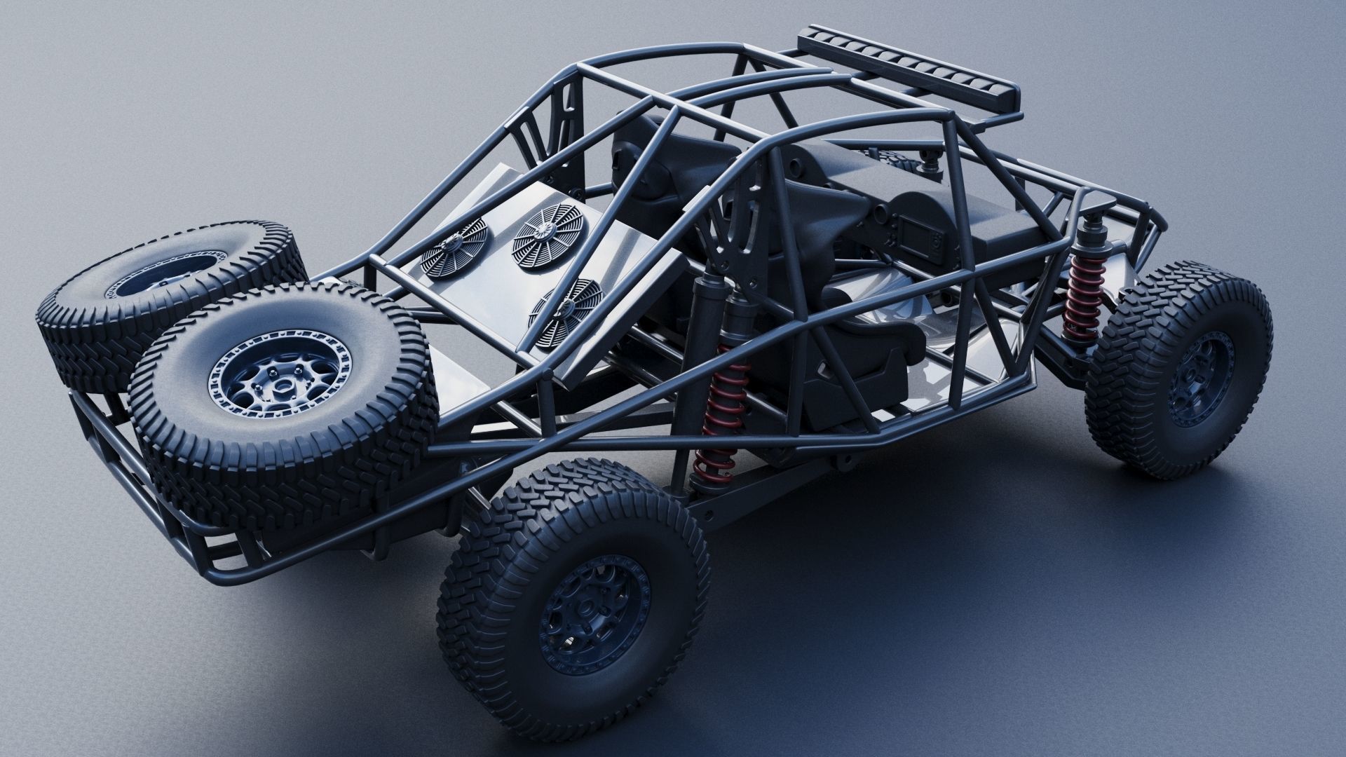 Hoonigan Trophy Truck 3D print model_14