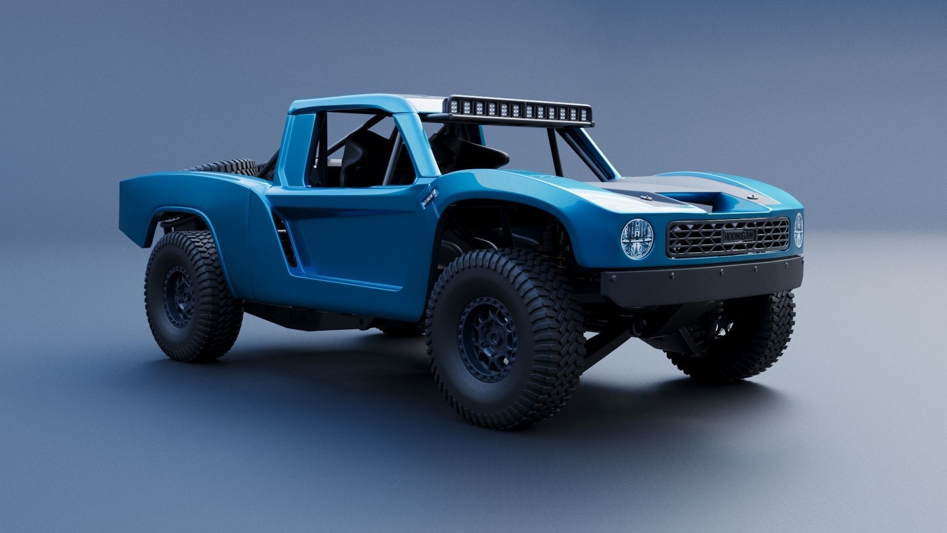 Hoonigan Trophy Truck 3D print model_8