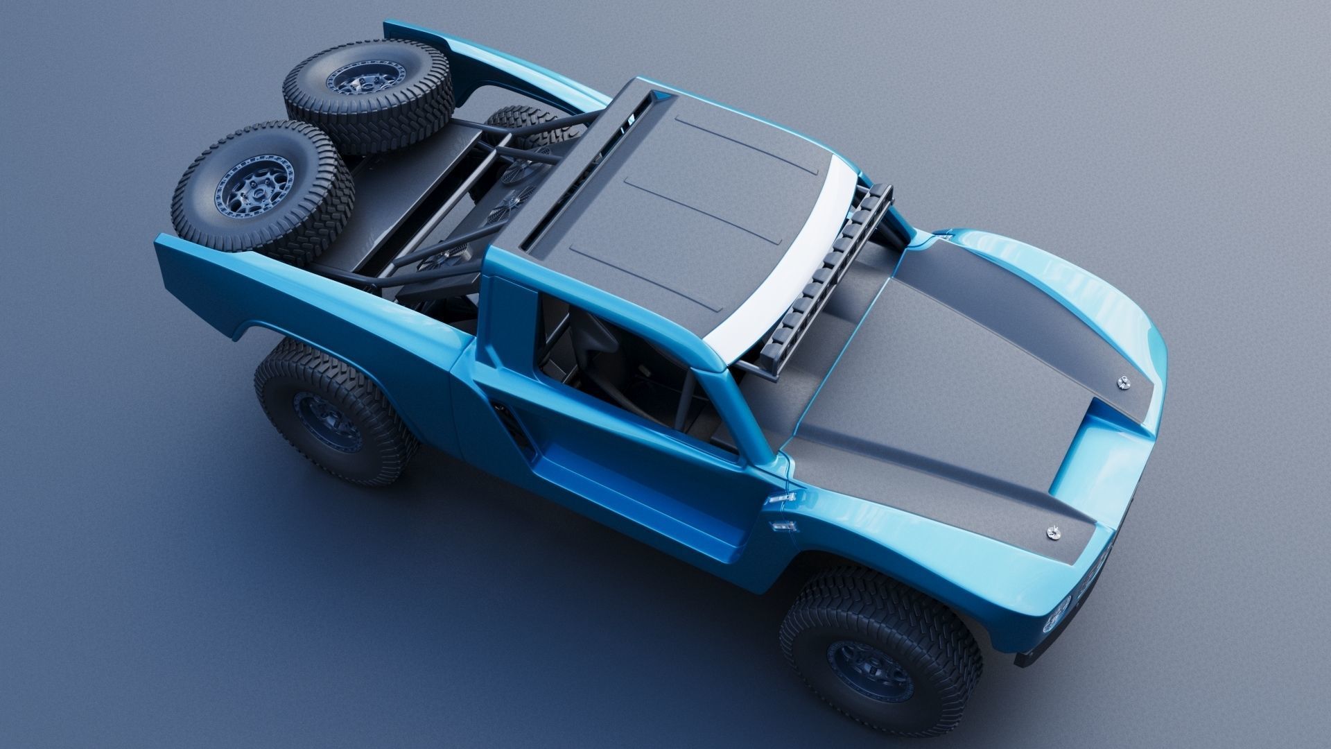 Hoonigan Trophy Truck 3D print model_10