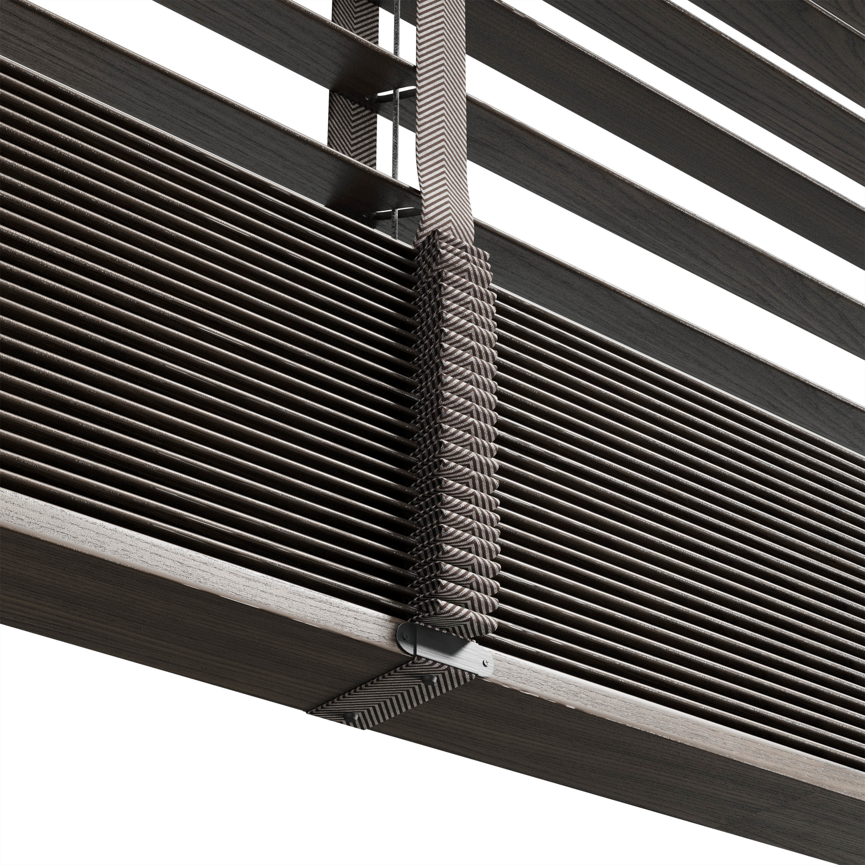 wooden blind 02 150 cm VOL 02 Low-poly 3D model_4