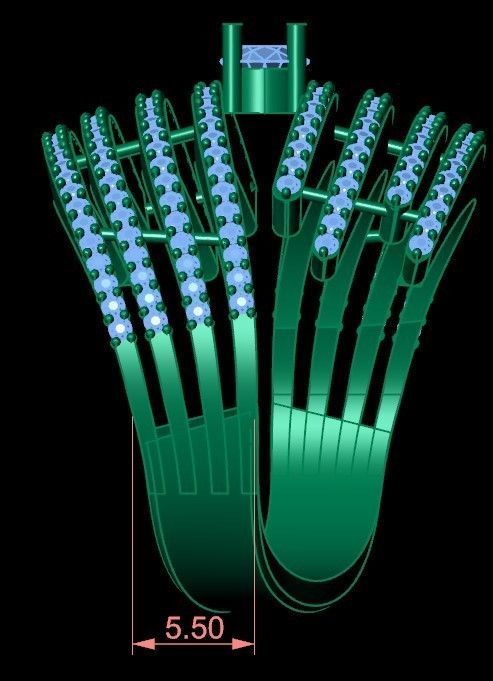 Wedding Engagement Women Ring 3D print model  3D print model_8