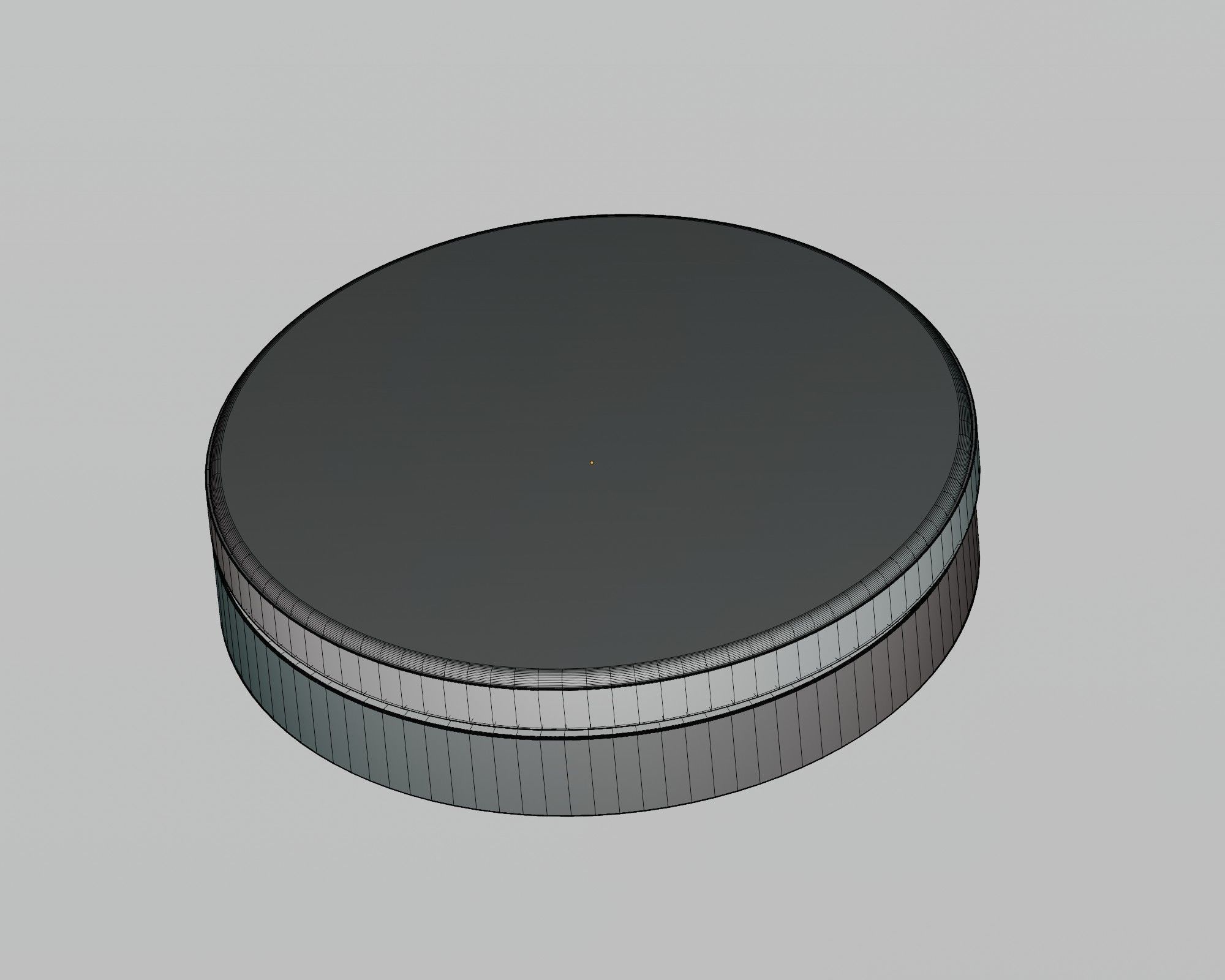 Eyeshadow Palette Low-poly 3D model_3