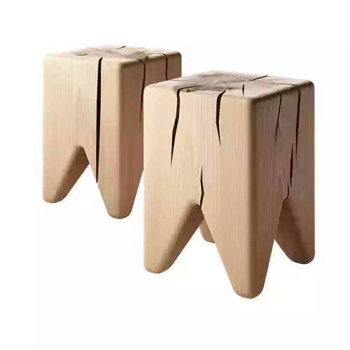 Stump Stool by Kalon