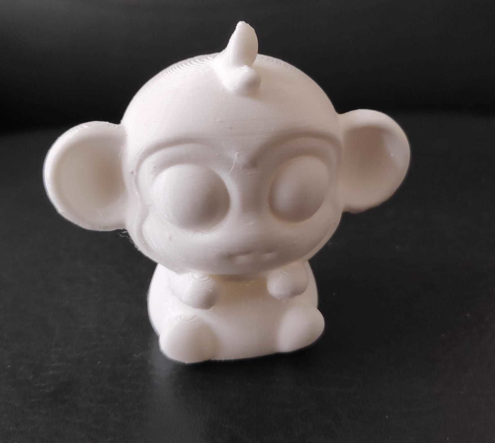 Monkey Big Eyes 3D print model_10