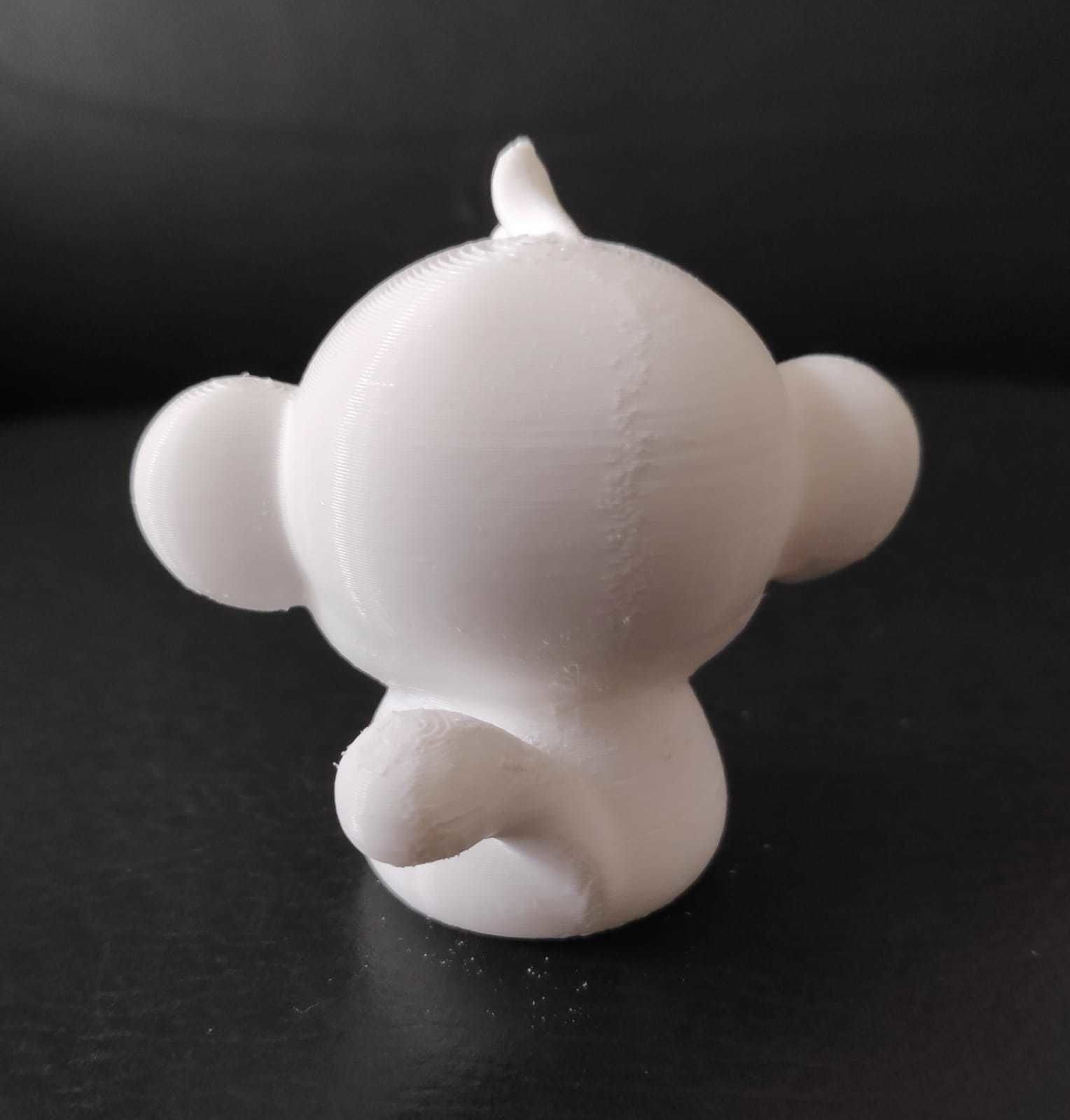 Monkey Big Eyes 3D print model_7