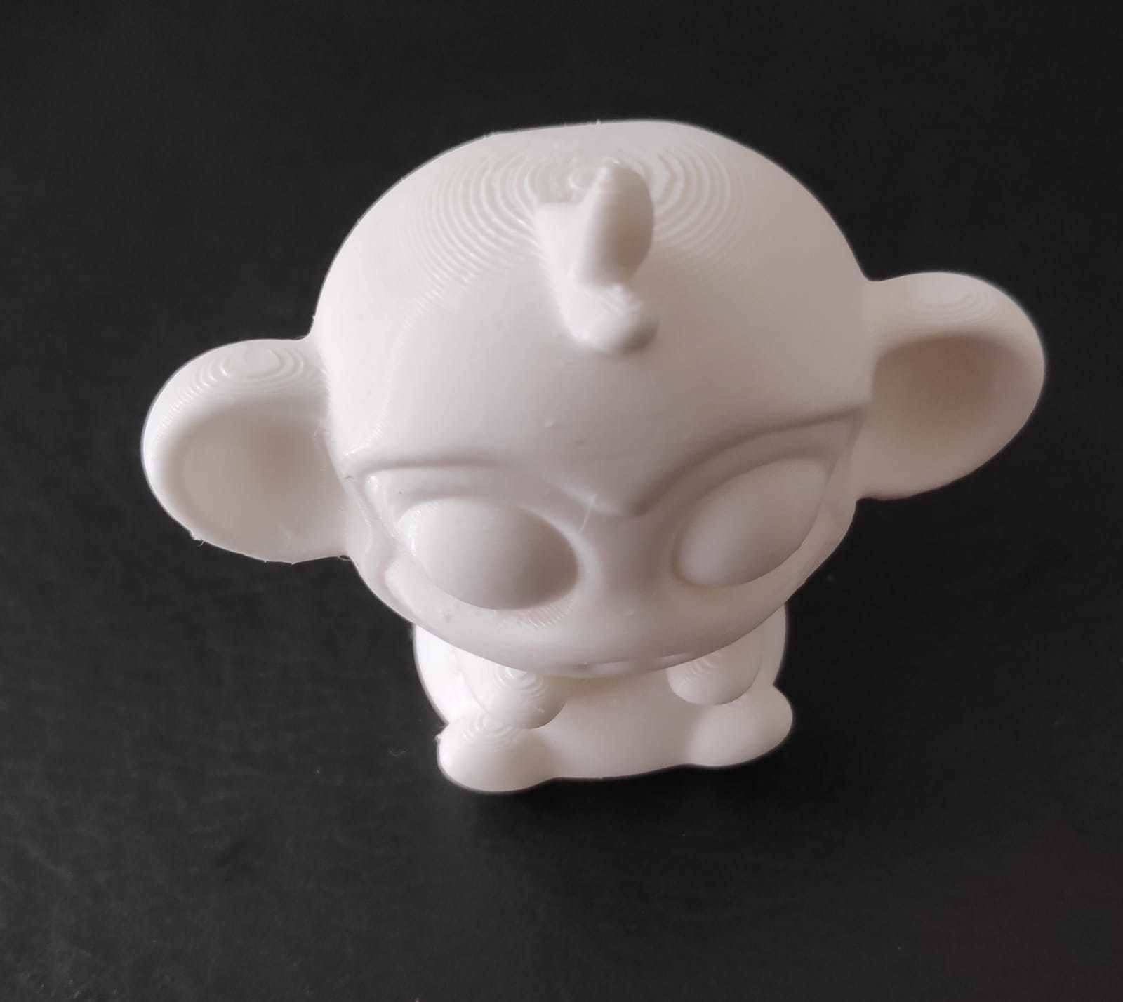 Monkey Big Eyes 3D print model_11