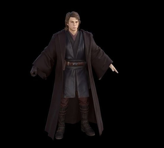anakin skywalker 3D print model