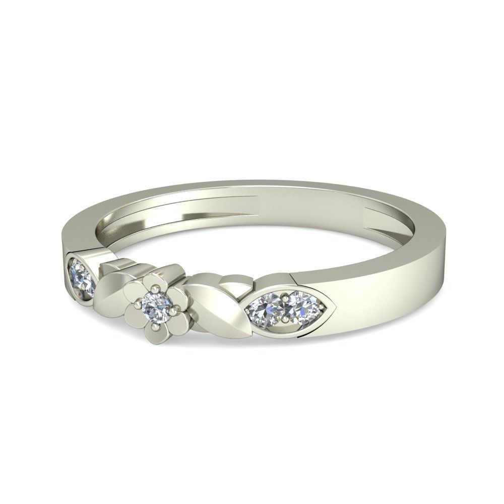  Solitaire Engagement Ring 3D print model_2