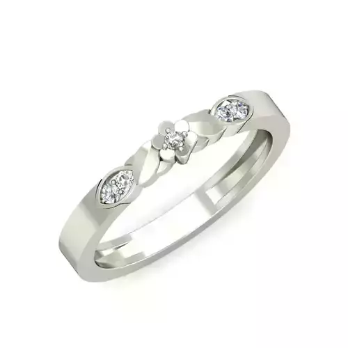  Solitaire Engagement Ring 3D print model