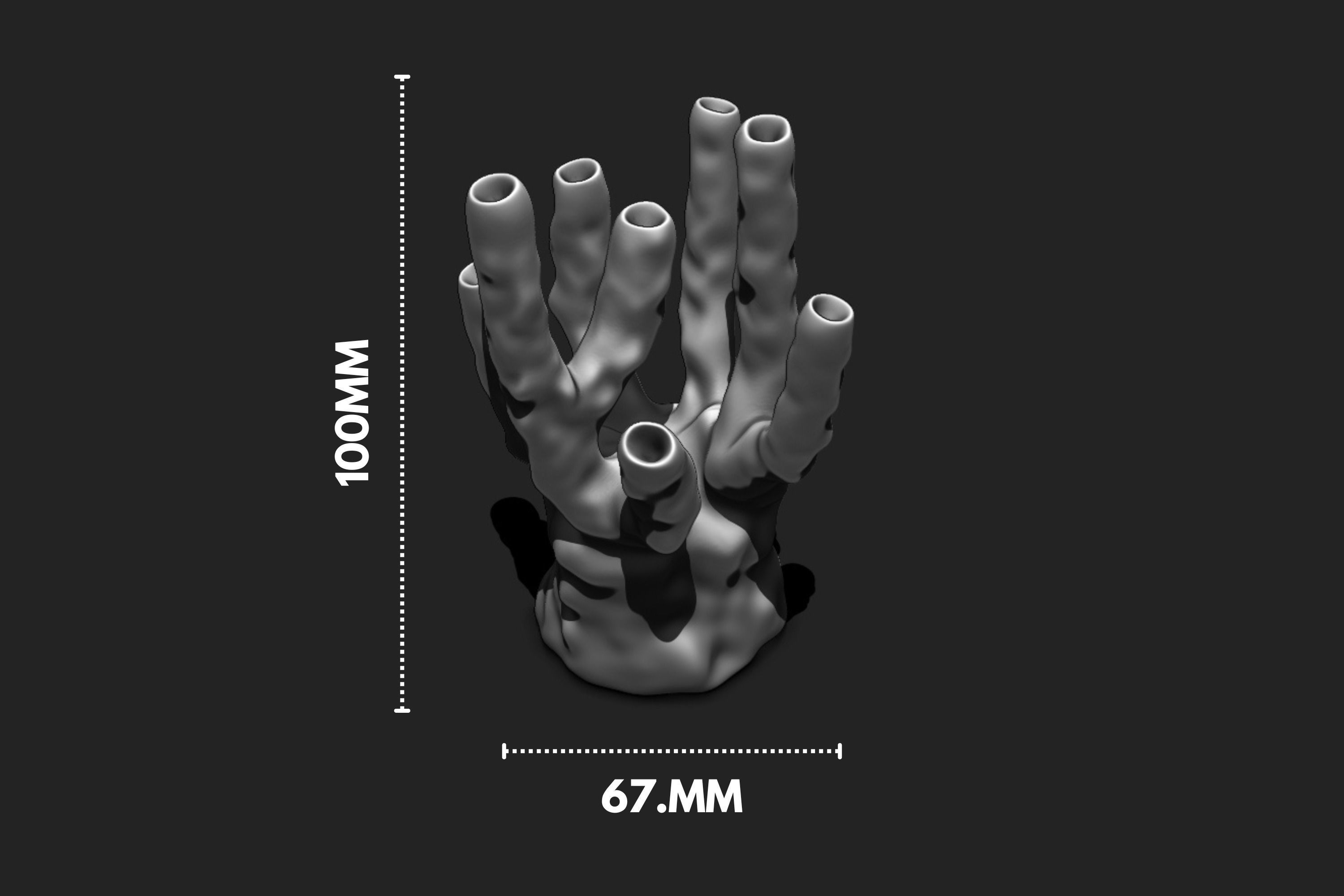 Coral 5 - 3D Print - Aquarium 3D print model_3