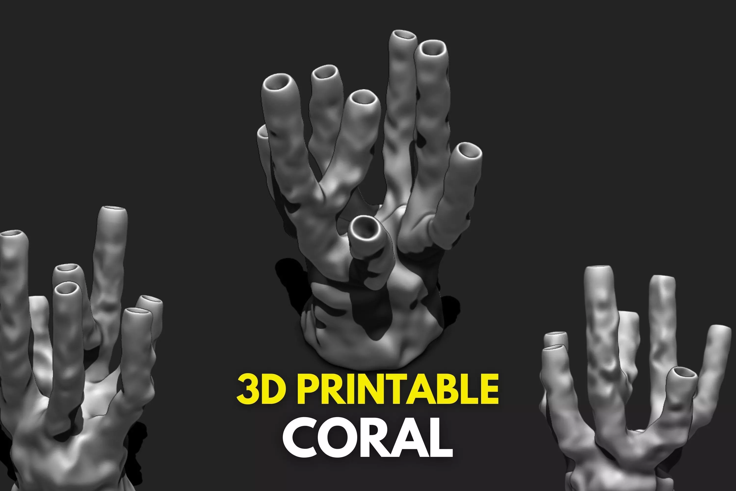 Coral 5 - 3D Print - Aquarium 3D print model_0