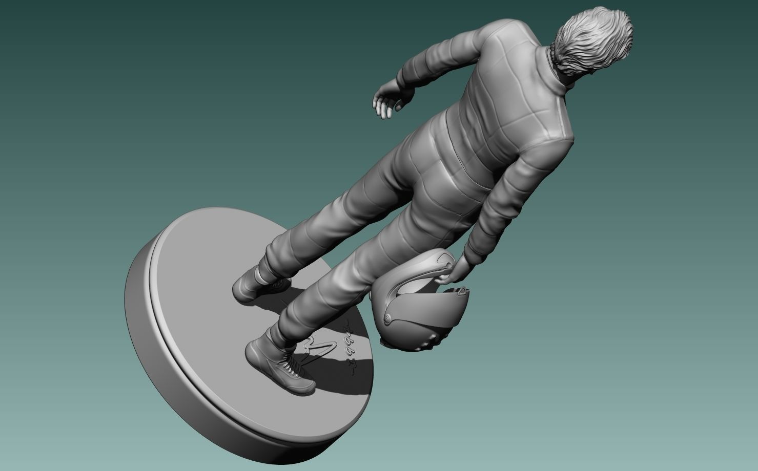 Carlos Sainz Jr 3D print model_1