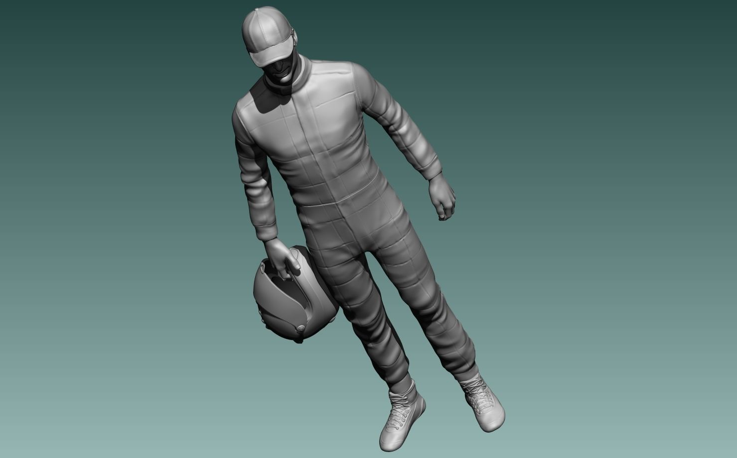 Carlos Sainz Jr 3D print model_8