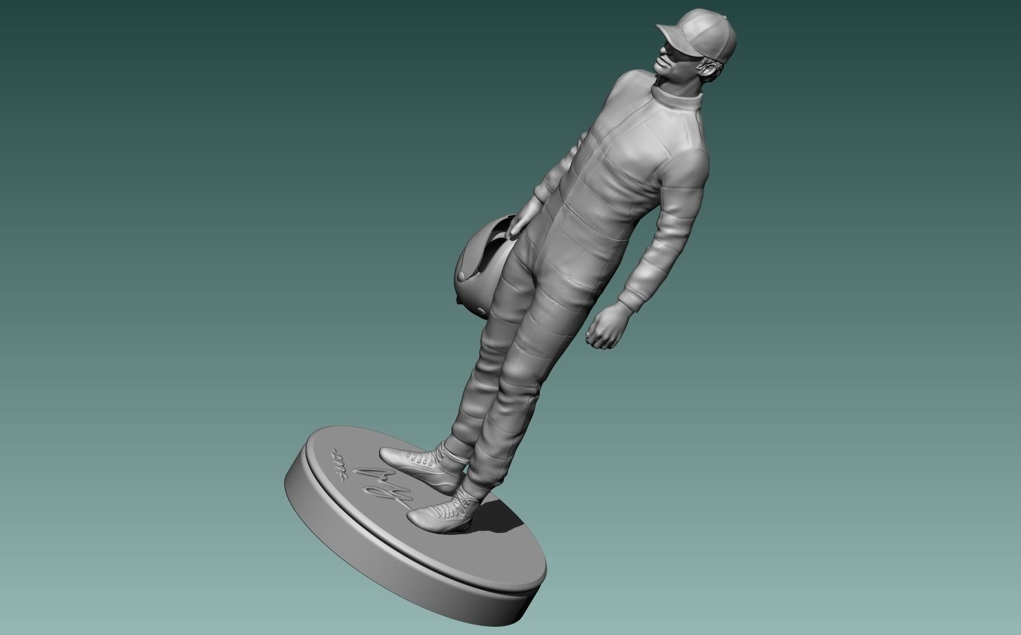 Carlos Sainz Jr 3D print model_13