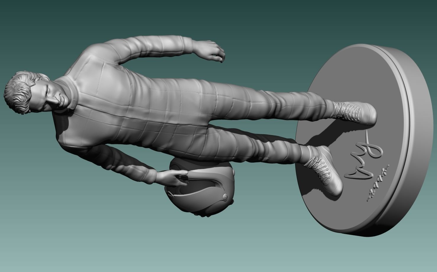 Carlos Sainz Jr 3D print model_3