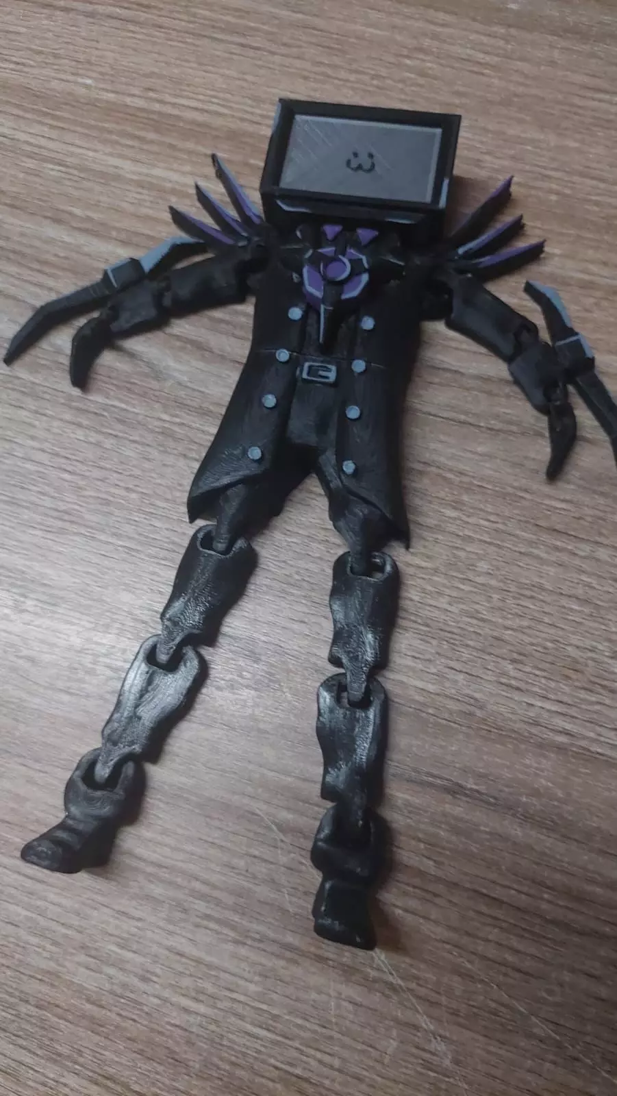 SKIBIDI TOILET - TVMAN TITAN ARTICULADO 3D print model_0