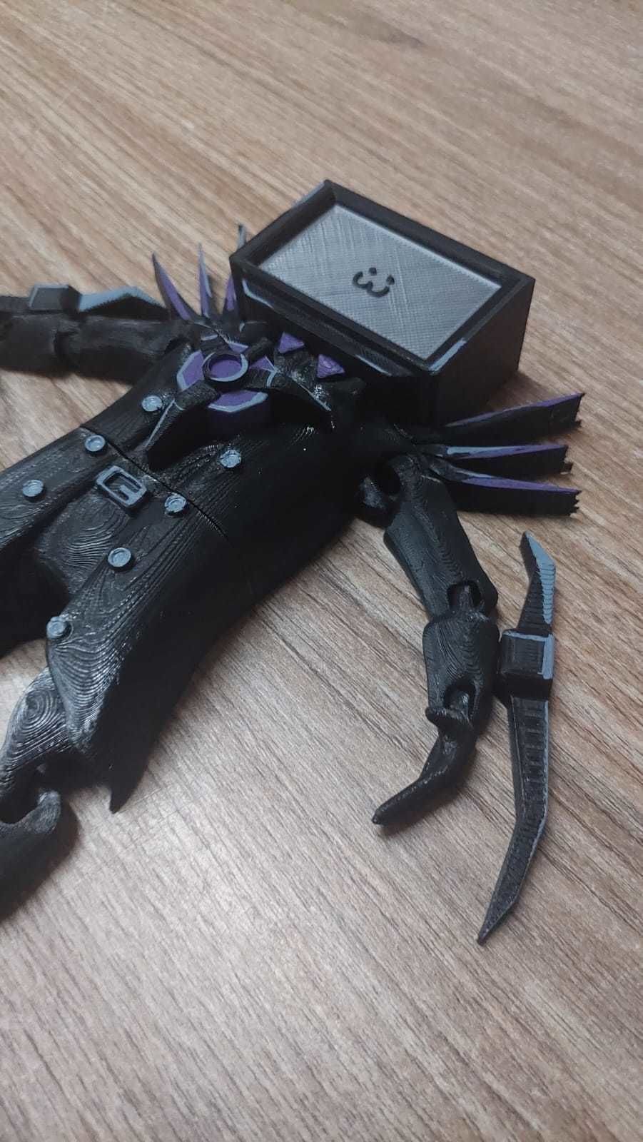 SKIBIDI TOILET - TVMAN TITAN ARTICULADO 3D print model_1