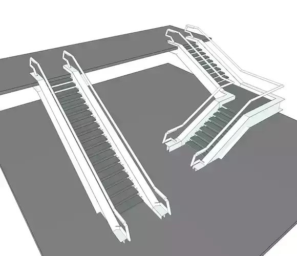 Concrete-Steel Stairs 2