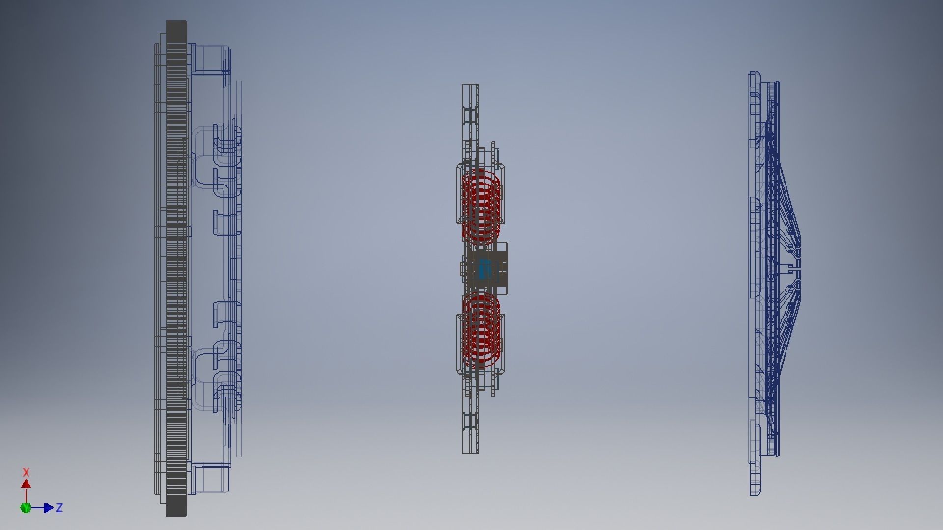 car clutch 3D model 3D model_11