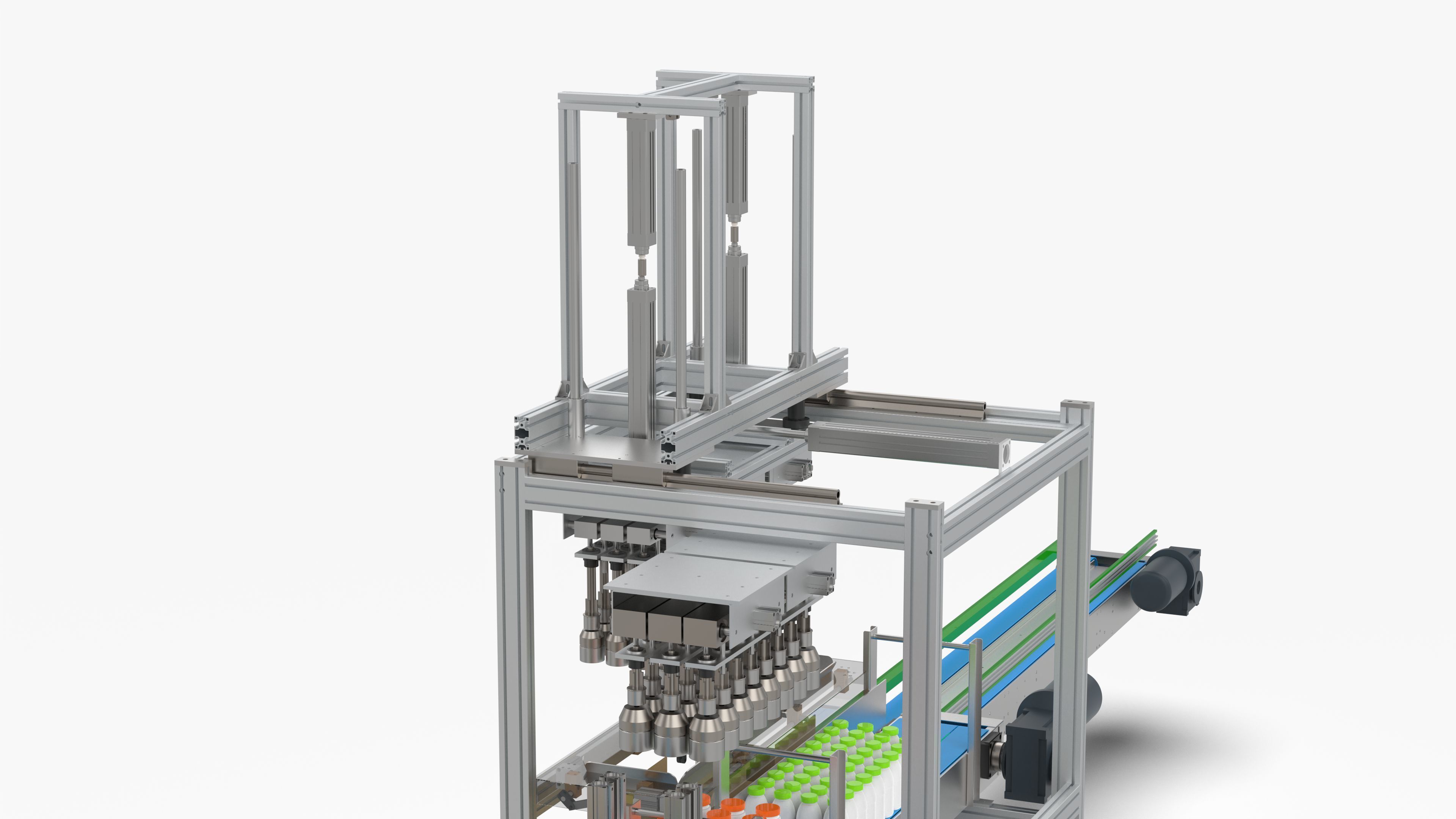 Fully Automatic Box Packing Machine 3D model_20