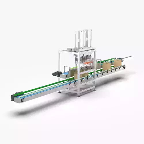 Fully Automatic Box Packing Machine 3D model