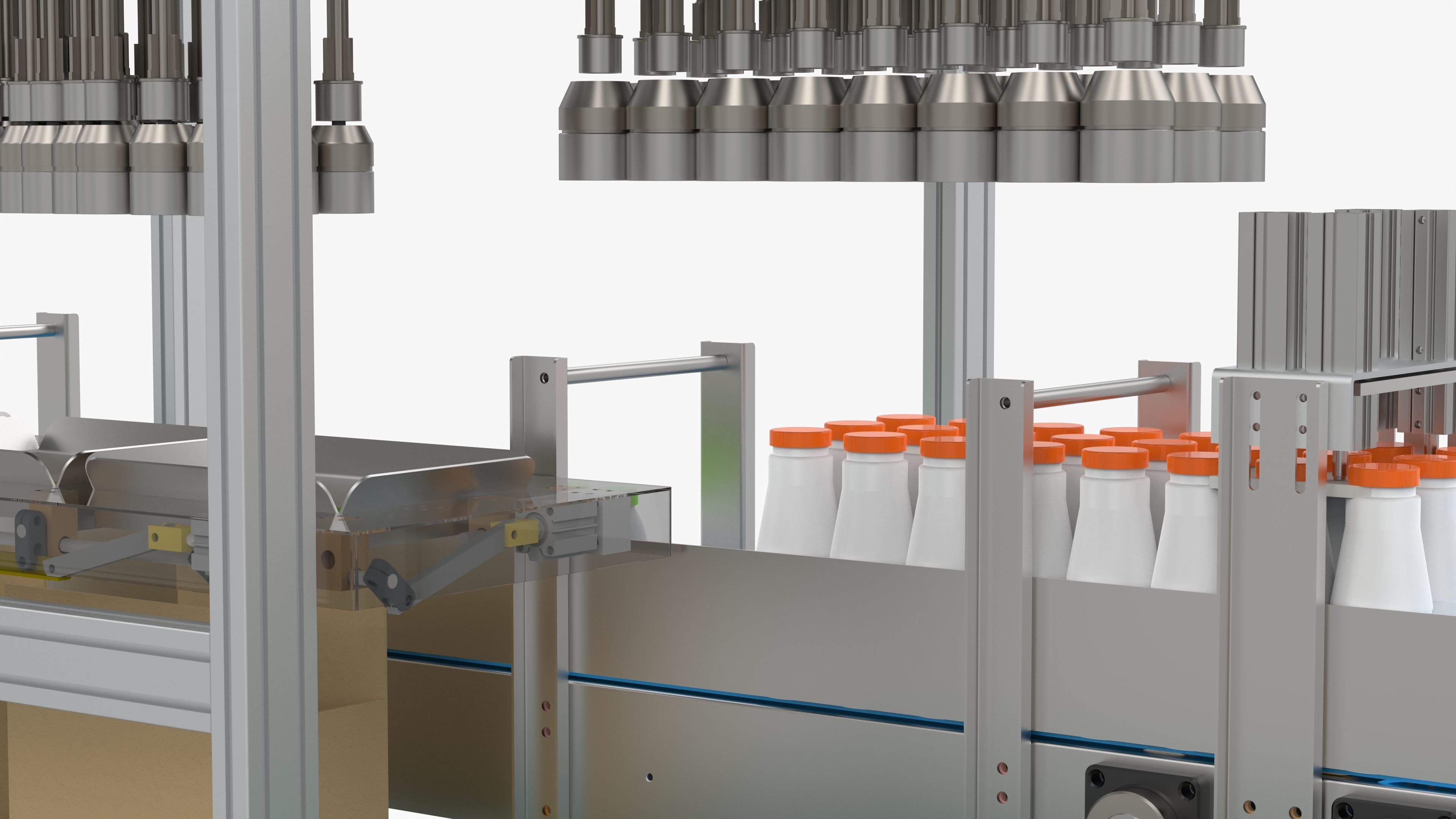 Fully Automatic Box Packing Machine 3D model_13