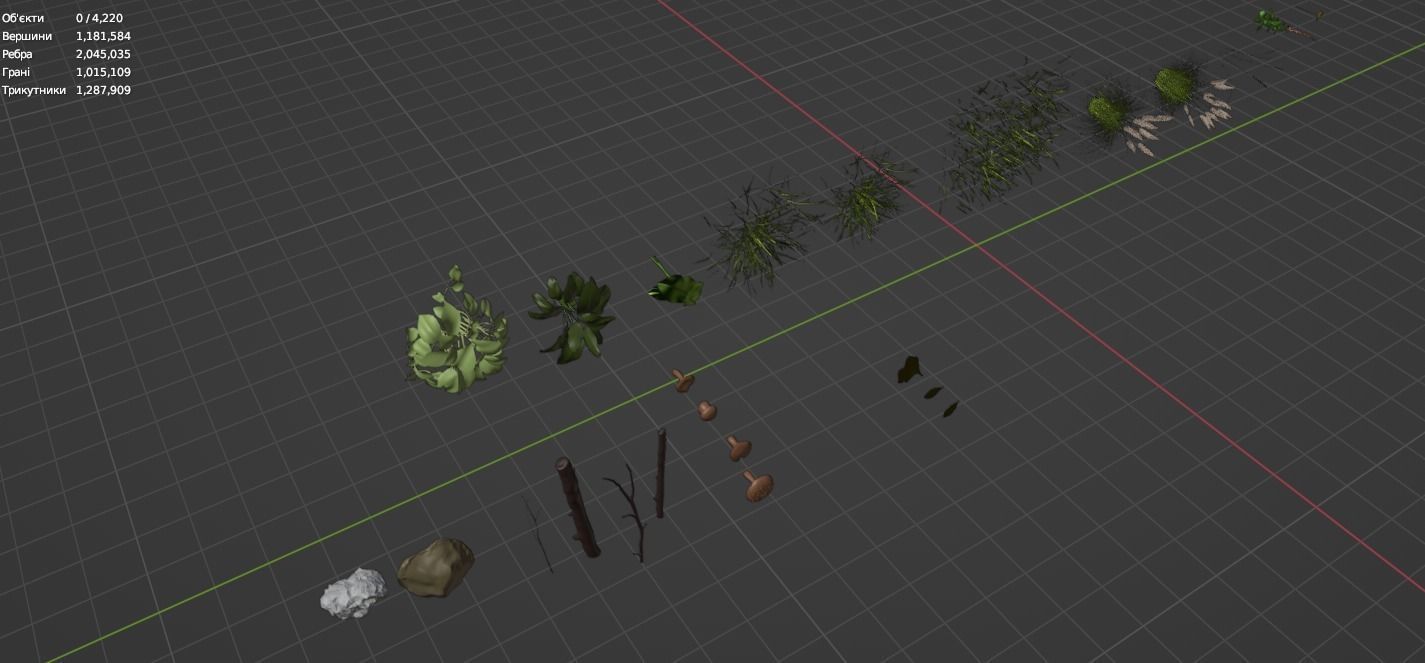 August Forest 3D model_10