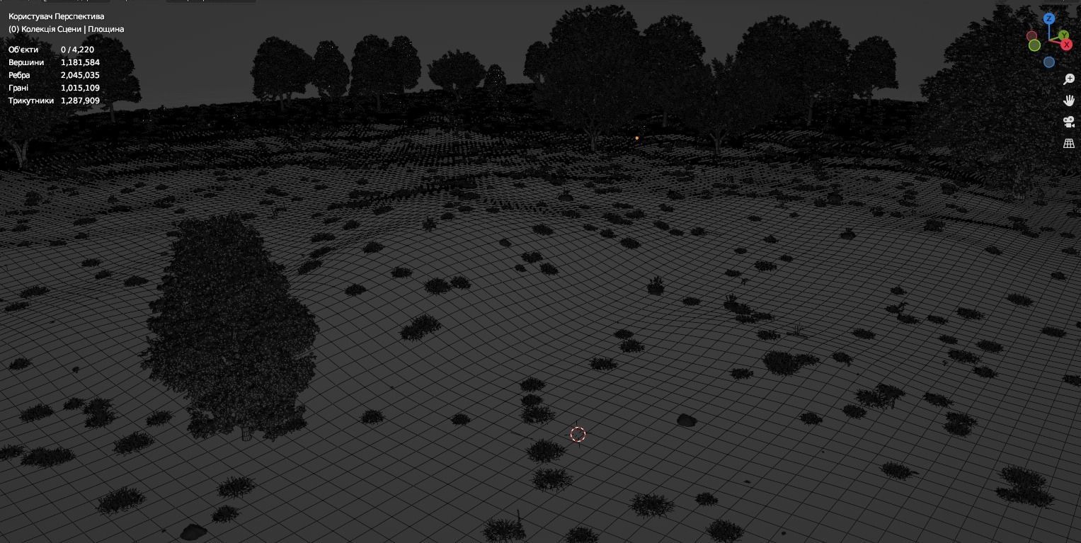 August Forest 3D model_12