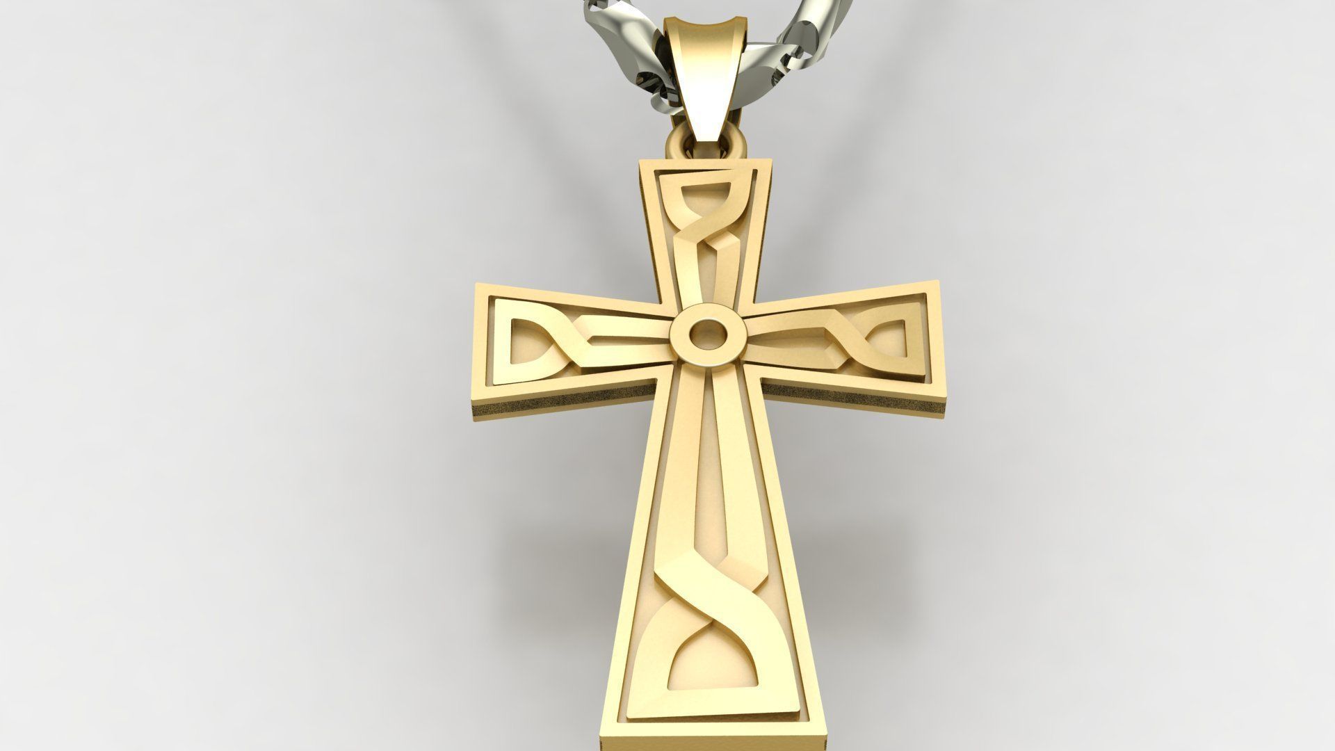 Jesus Cross D35 3D print model_3
