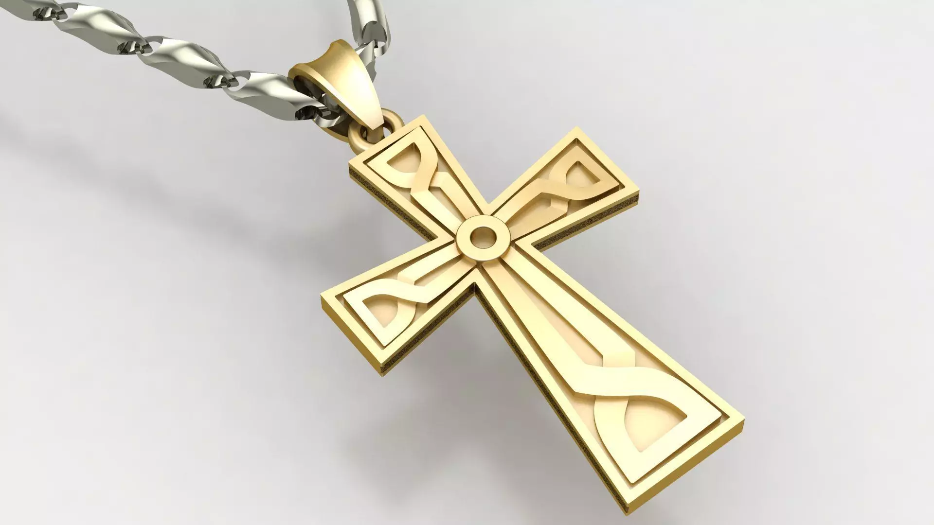 Jesus Cross D35 3D print model_0