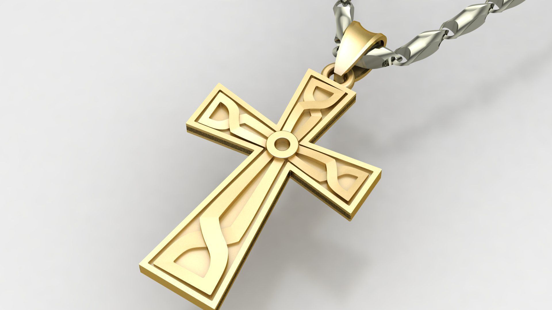 Jesus Cross D35 3D print model_4