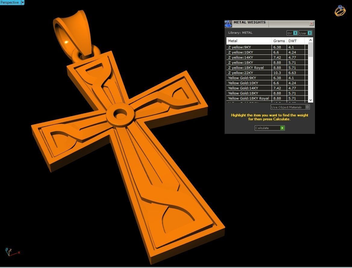 Jesus Cross D35 3D print model_2