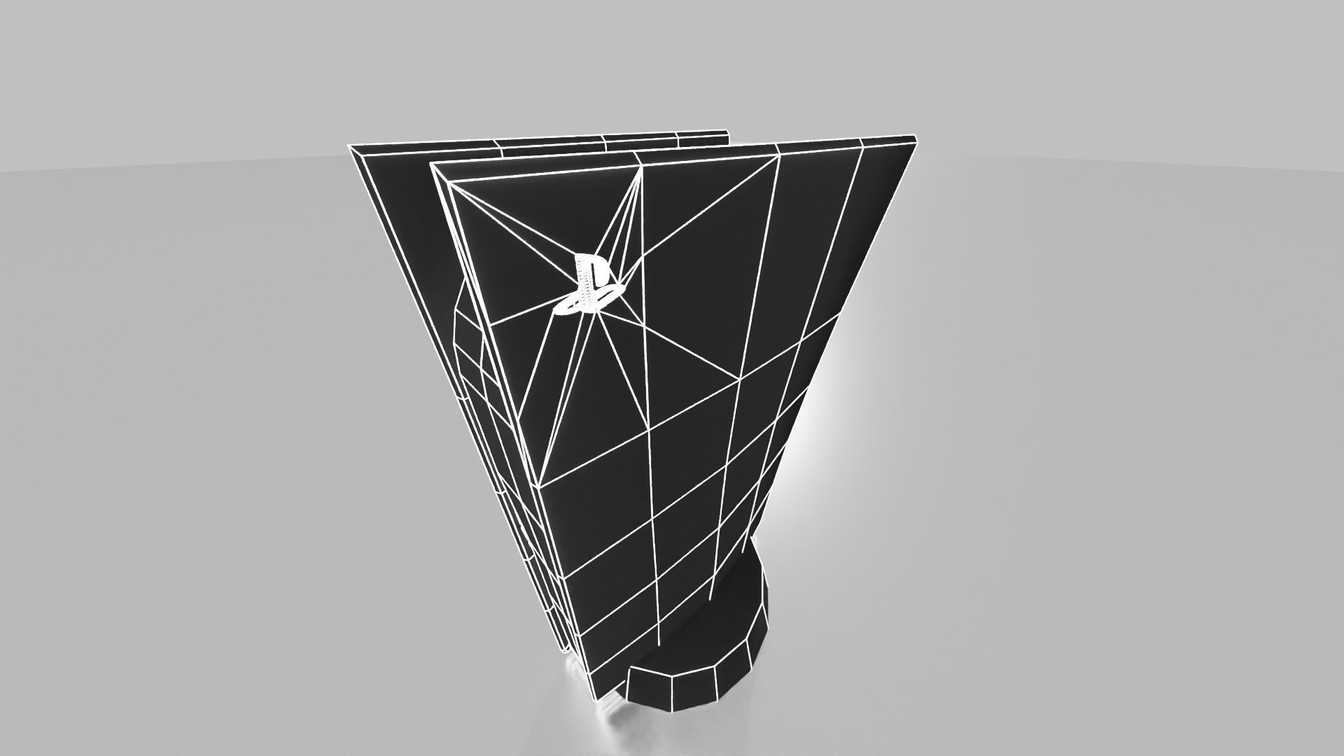 Low poly 3d PlayStation 5 model Low-poly 3D model_4