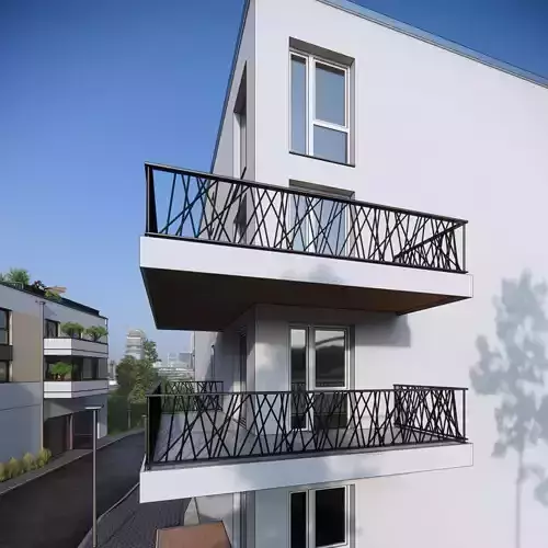 ArchiCAD Railing Collection Low-poly 3D model