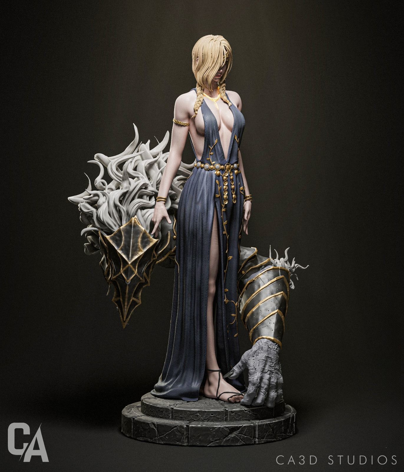 Marika - Elden Ring 3D Print 3D print model_3