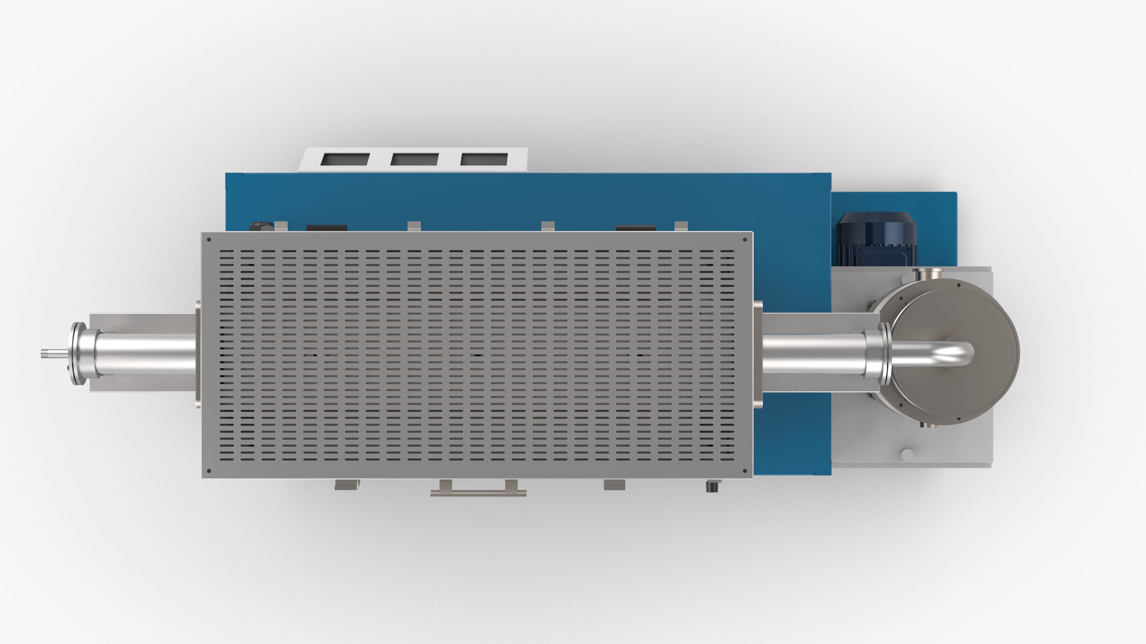 High Vacuum Tube Furnace 3D model_3