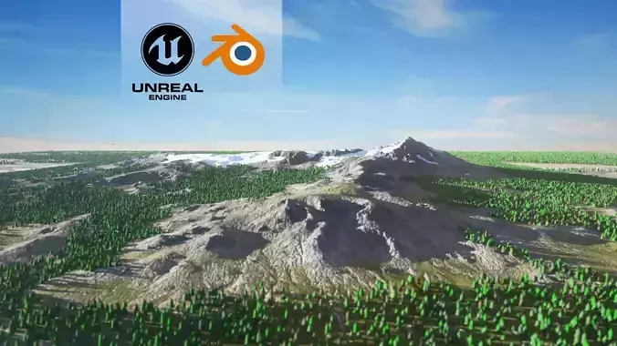 Volcano Mountain Range Version 7