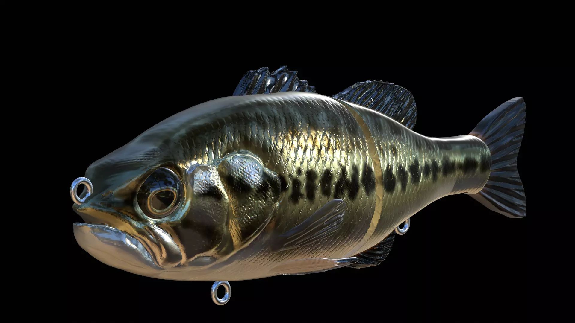 Bass swimbait 3d print  3D print model_0