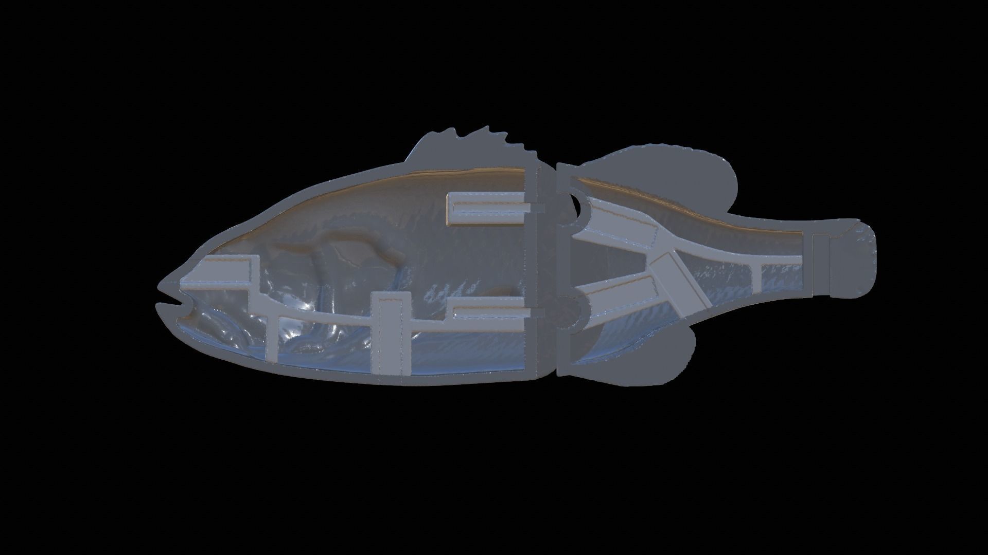 Bass swimbait 3d print  3D print model_7