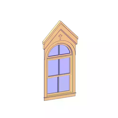 Pointed Arch Window