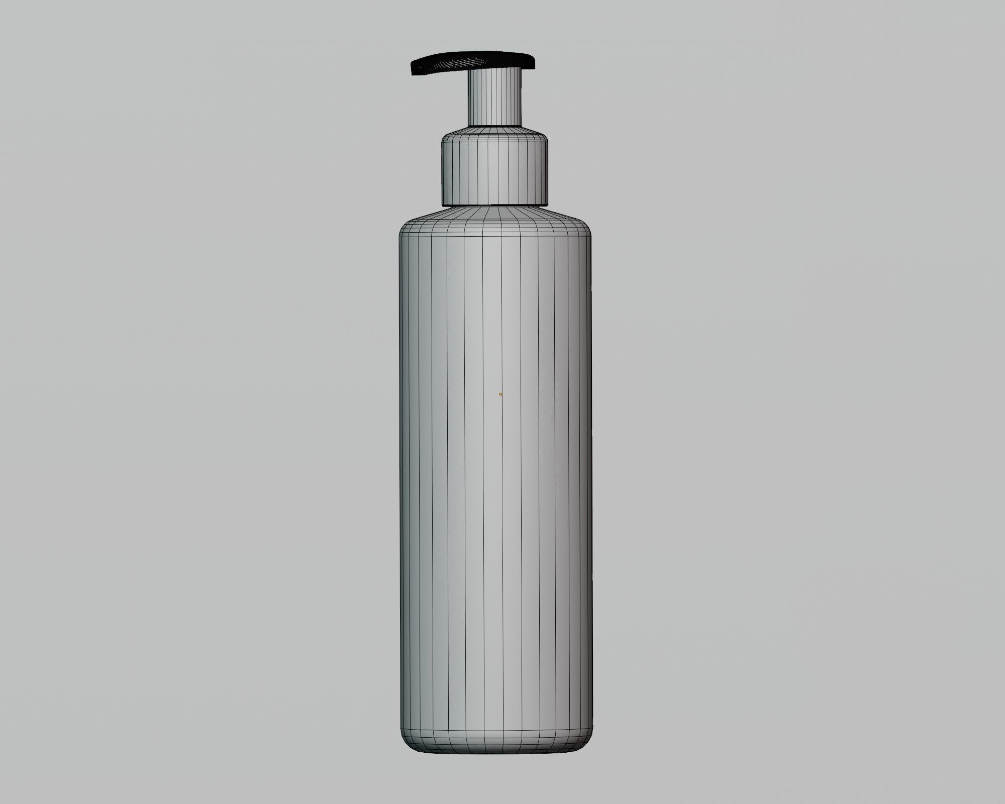 Lotion bottle 06 Low-poly 3D model_3