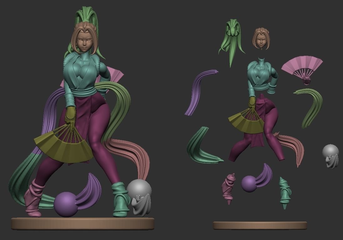 Mai For 3Dprint 3D print model_10