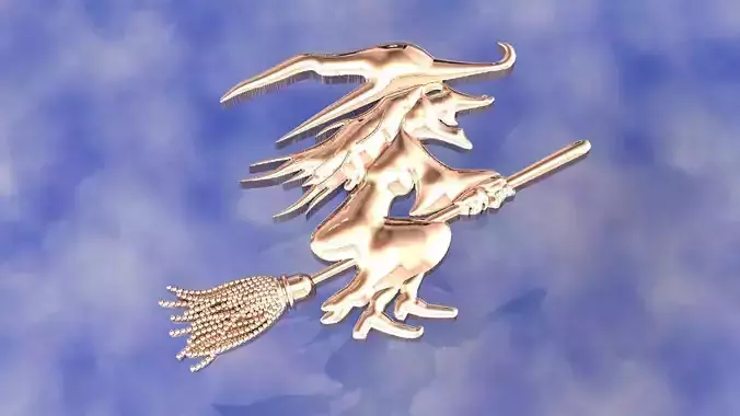 Witch Necklace From Halloween 3D print model