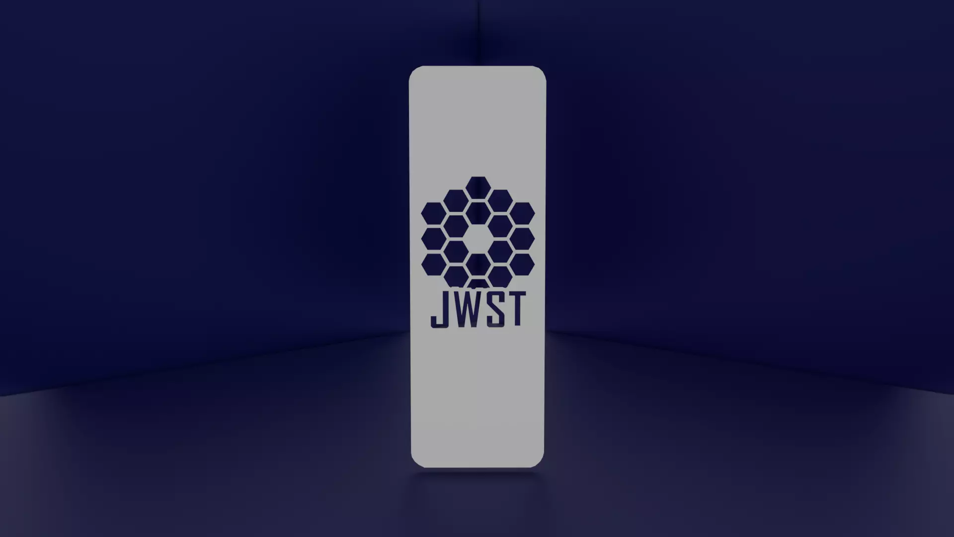 James Webb Bookmark Free 3D print model