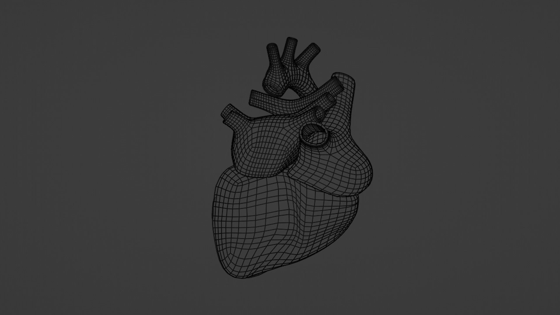 Inner Heart Low-poly 3D model_33