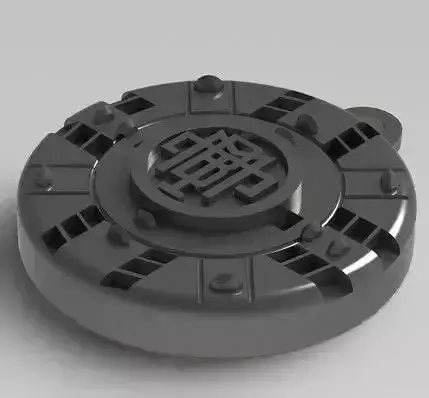 tunnel boring machine KEYCHAIN