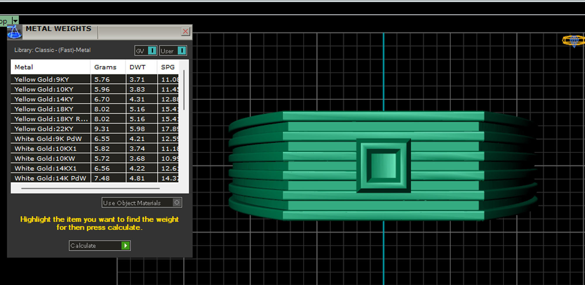 BEST ELEGANT GENTS RING EDITABLE 3dm stl obj mtl 3D print model_3