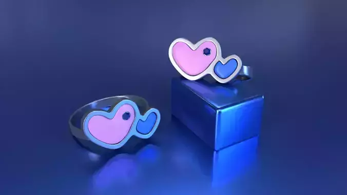 Luchia ring from Mermaid Melody Pichi Pichi Pitch 3D print model