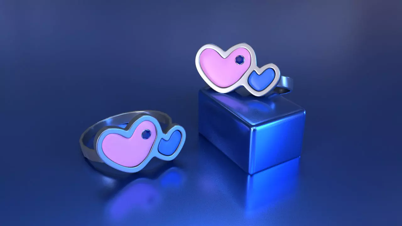 Luchia ring from Mermaid Melody Pichi Pichi Pitch 3D print model_0